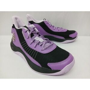 Under Armour Men's Curry 3Z7‎ Basketball Shoes 3026622-500 Black Purple Sz 8